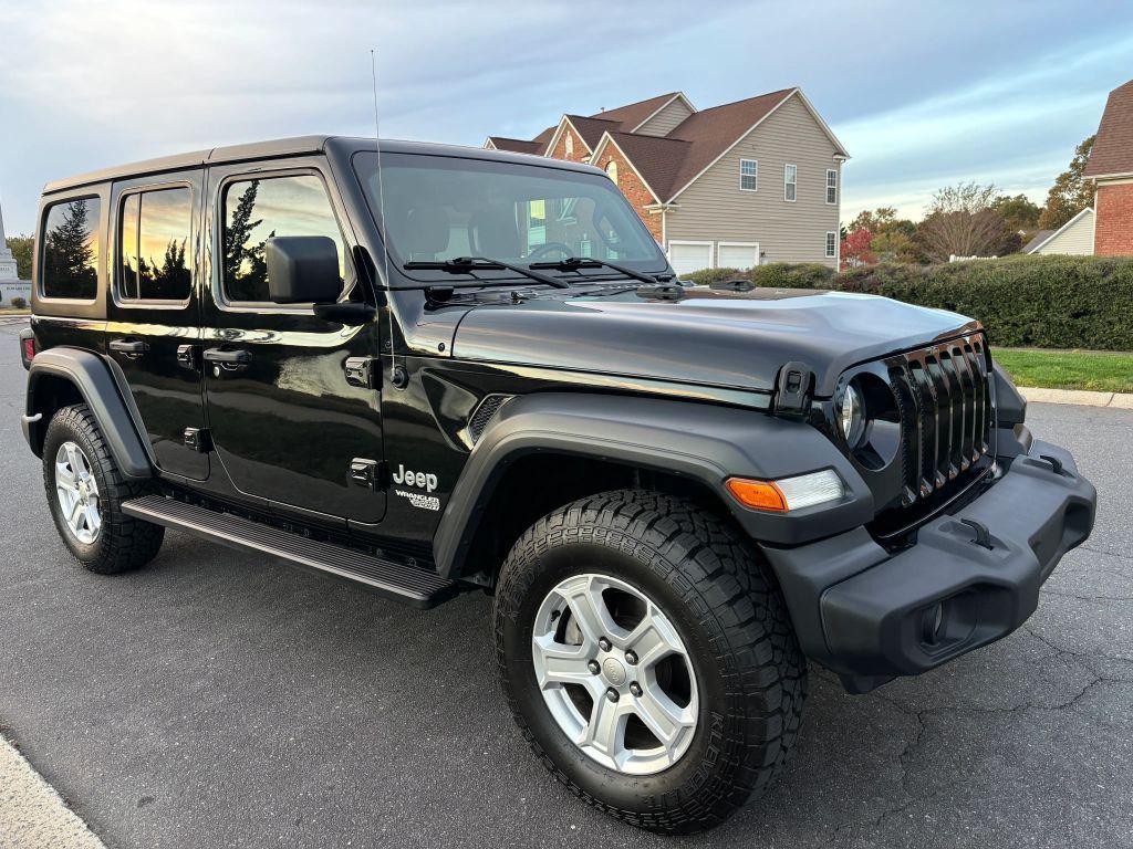 used 2018 Jeep Wrangler Unlimited car, priced at $22,400