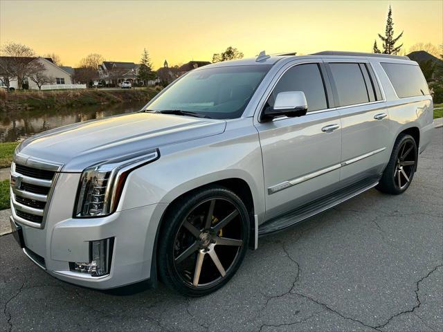 used 2015 Cadillac Escalade ESV car, priced at $28,500