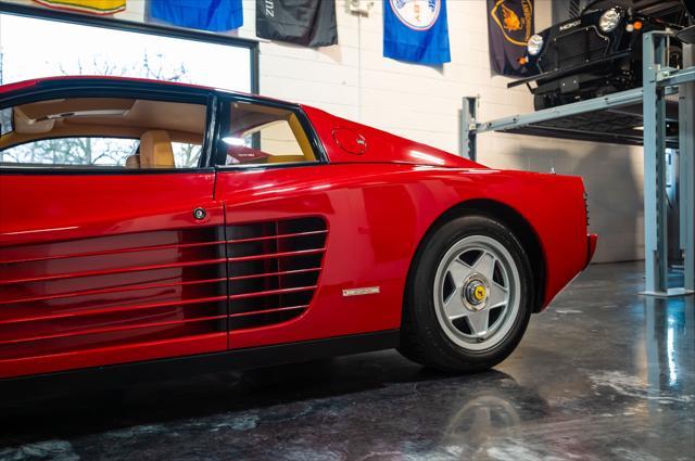 used 1987 Ferrari Testarossa car, priced at $139,800