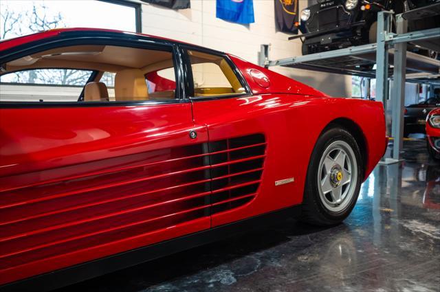 used 1987 Ferrari Testarossa car, priced at $139,800