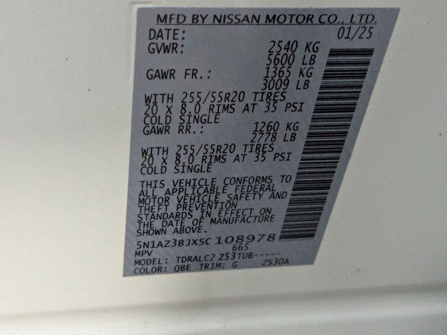 new 2025 Nissan Murano car, priced at $40,414