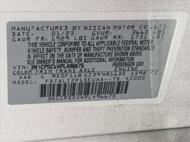 used 2023 Nissan Kicks car, priced at $18,075