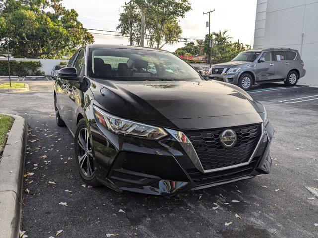 used 2021 Nissan Sentra car, priced at $16,900