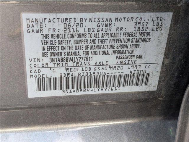 used 2020 Nissan Sentra car, priced at $14,599