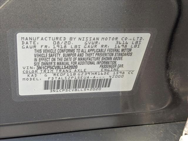 used 2020 Nissan Kicks car, priced at $15,799