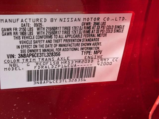 new 2026 Nissan Kicks car, priced at $25,145