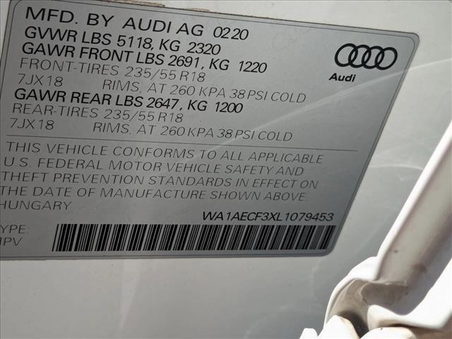 used 2020 Audi Q3 car, priced at $21,689