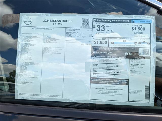new 2024 Nissan Rogue car, priced at $28,321