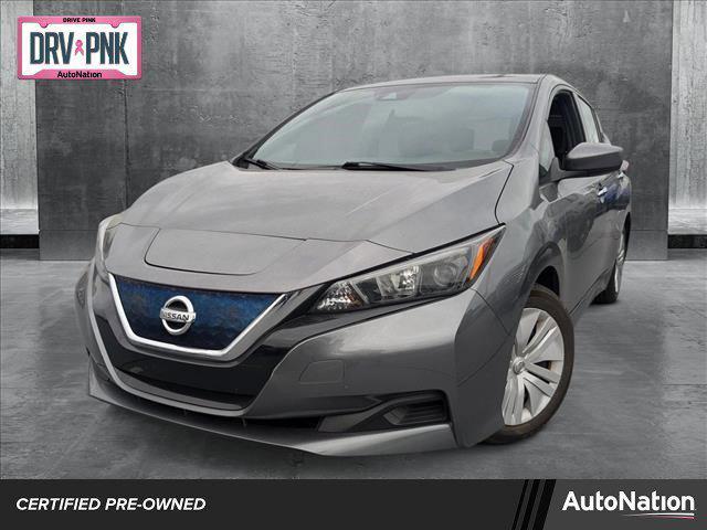 used 2021 Nissan Leaf car, priced at $13,998