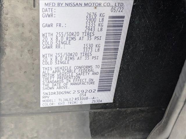 used 2022 Nissan Pathfinder car, priced at $33,998