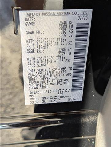 new 2025 Nissan Murano car, priced at $46,410