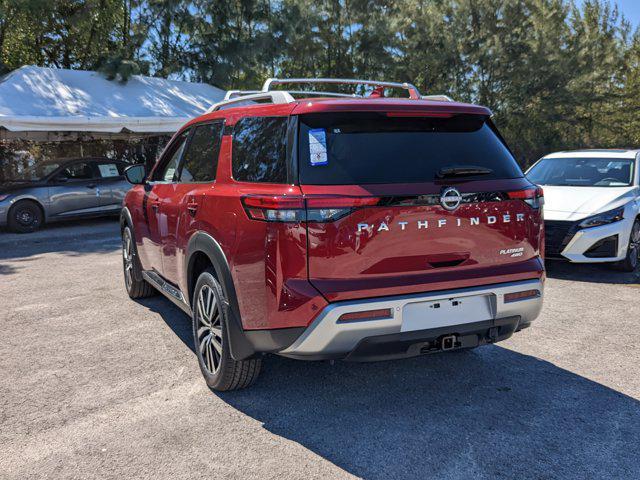 new 2024 Nissan Pathfinder car, priced at $48,384