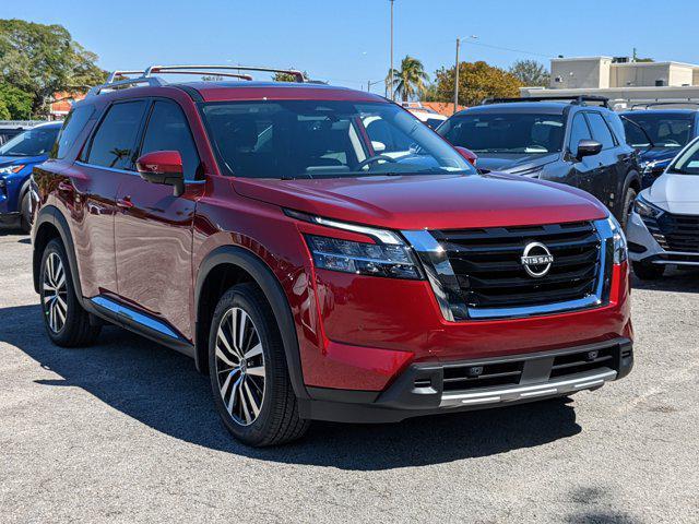 new 2024 Nissan Pathfinder car, priced at $48,384