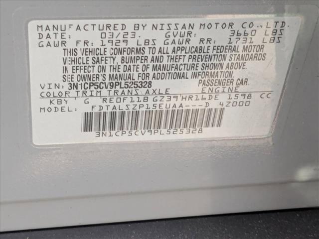 used 2023 Nissan Kicks car, priced at $17,493