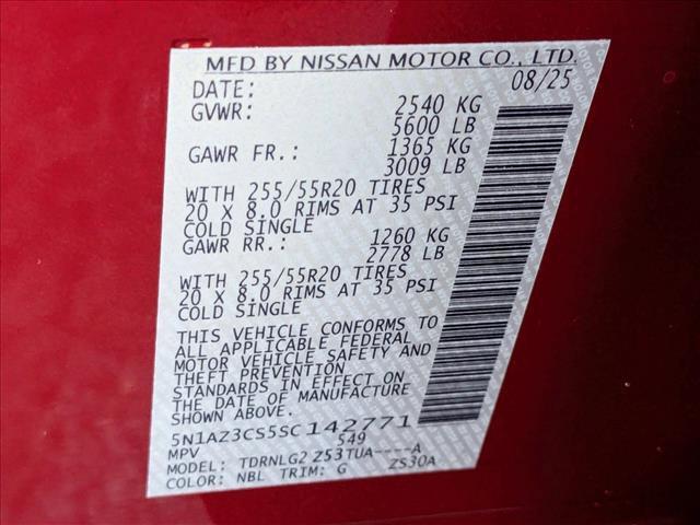 new 2025 Nissan Murano car, priced at $49,035