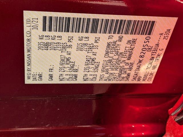 used 2021 Nissan Rogue car, priced at $19,269