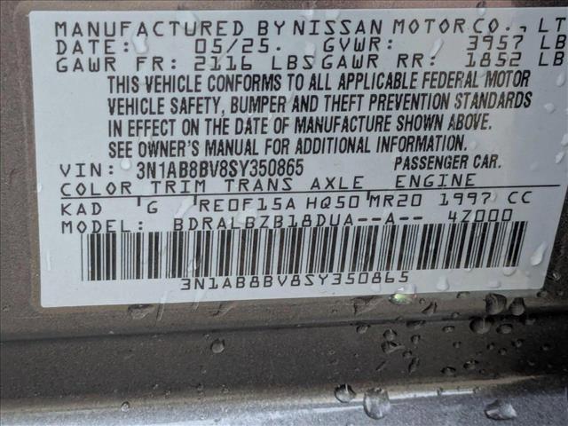 new 2025 Nissan Sentra car, priced at $21,987