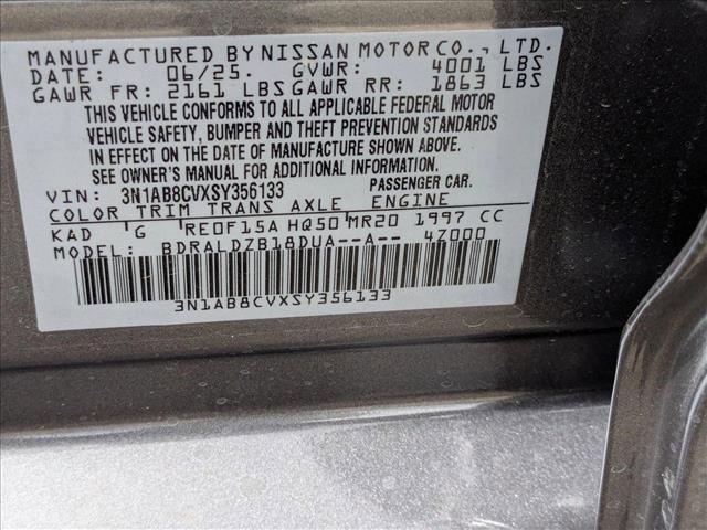 new 2025 Nissan Sentra car, priced at $22,239