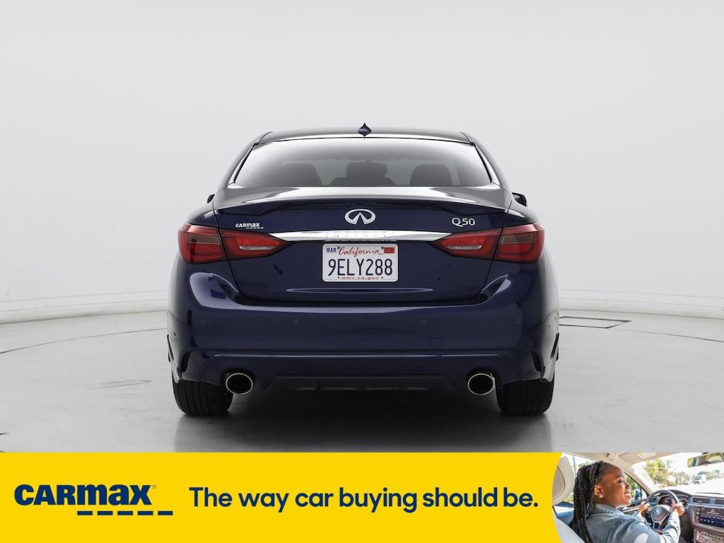 used 2021 INFINITI Q50 car, priced at $25,998