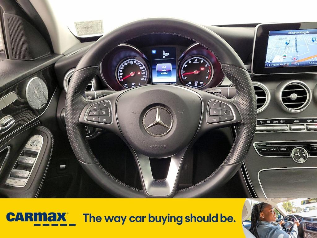 used 2015 Mercedes-Benz C-Class car, priced at $20,998