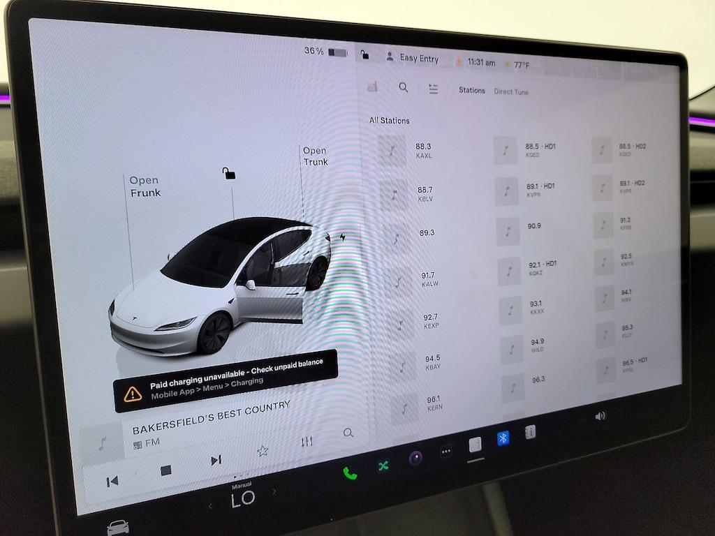 used 2024 Tesla Model 3 car, priced at $37,998