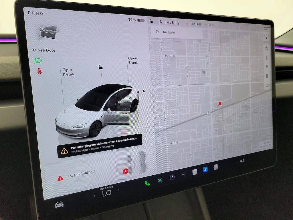 used 2024 Tesla Model 3 car, priced at $37,998