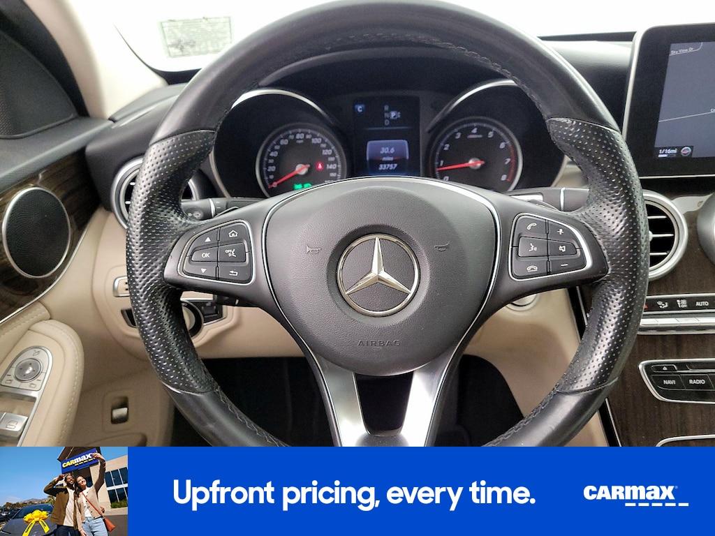 used 2015 Mercedes-Benz C-Class car, priced at $19,998