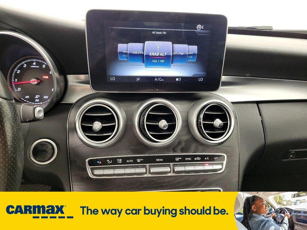 used 2016 Mercedes-Benz C-Class car, priced at $17,998