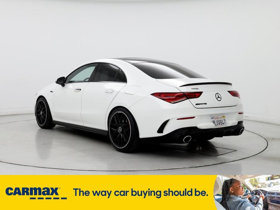 used 2020 Mercedes-Benz AMG CLA 35 car, priced at $35,998