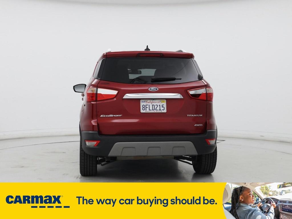 used 2018 Ford EcoSport car, priced at $14,998