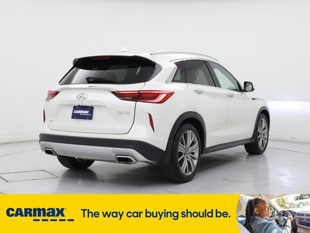 used 2021 INFINITI QX50 car, priced at $30,998