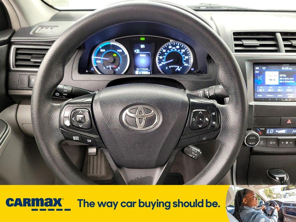 used 2015 Toyota Camry Hybrid car, priced at $14,998