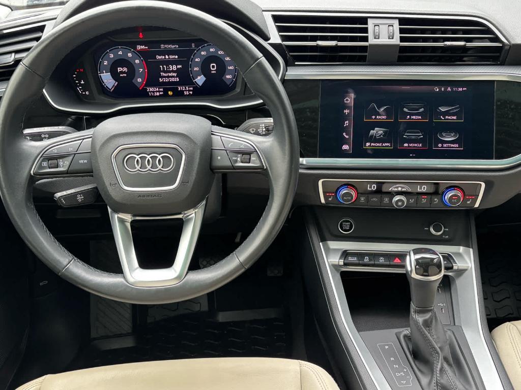 used 2022 Audi Q3 car, priced at $27,720