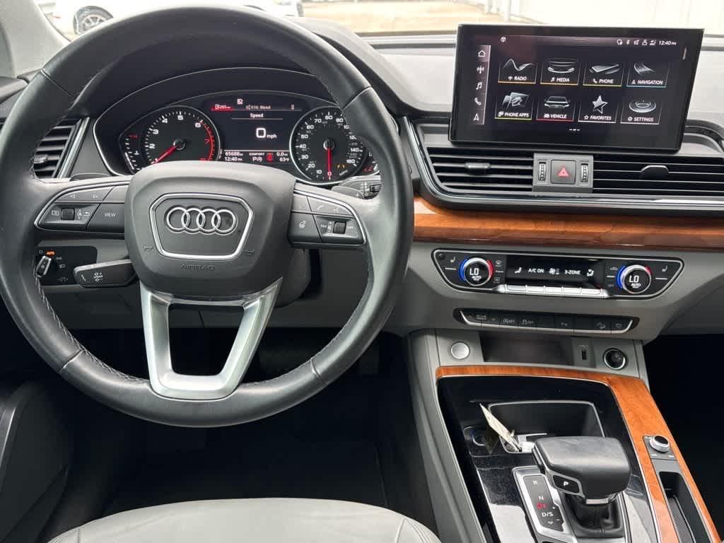used 2021 Audi Q5 car, priced at $26,600