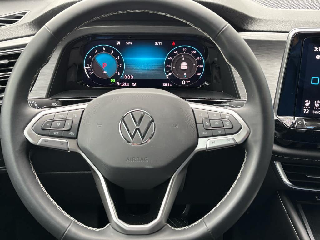 used 2024 Volkswagen Atlas Cross Sport car, priced at $38,979