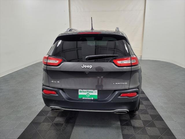 used 2015 Jeep Cherokee car, priced at $15,795