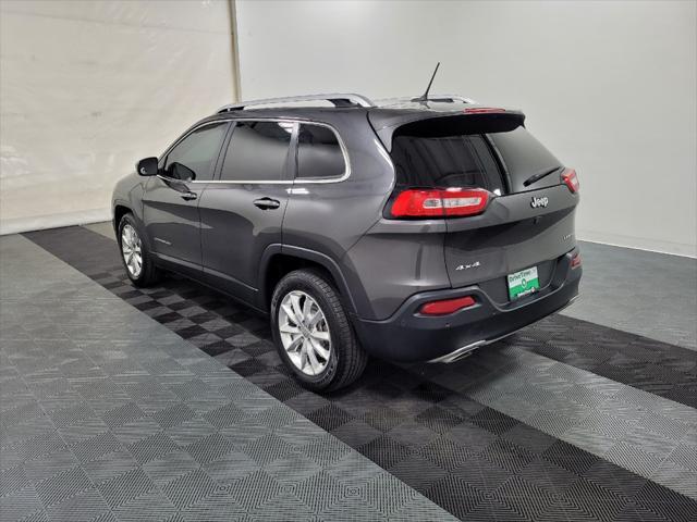 used 2015 Jeep Cherokee car, priced at $15,795
