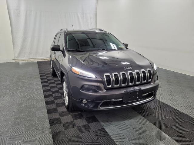 used 2015 Jeep Cherokee car, priced at $15,795