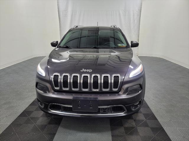 used 2015 Jeep Cherokee car, priced at $15,795