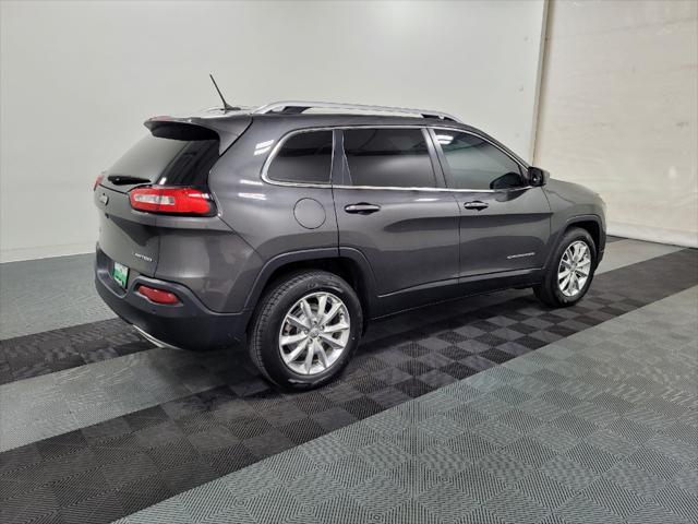 used 2015 Jeep Cherokee car, priced at $15,795