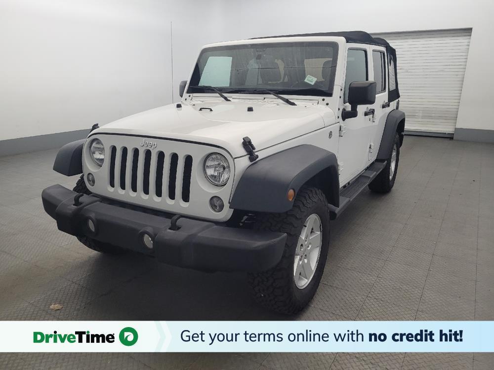 used 2018 Jeep Wrangler JK Unlimited car, priced at $21,995