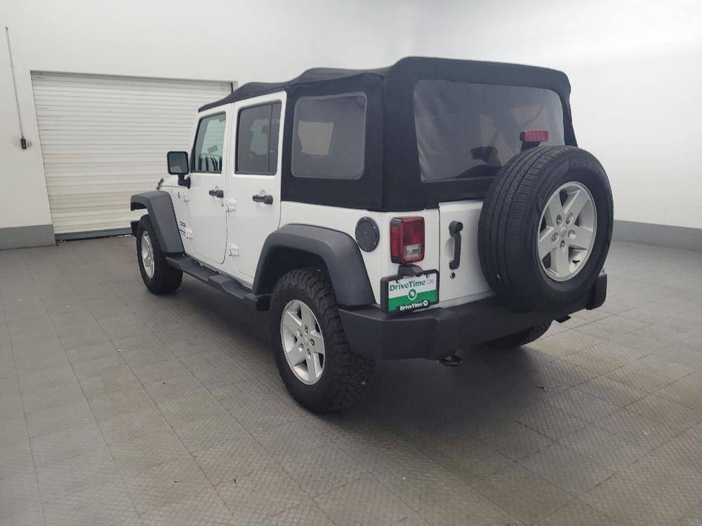used 2018 Jeep Wrangler JK Unlimited car, priced at $21,995