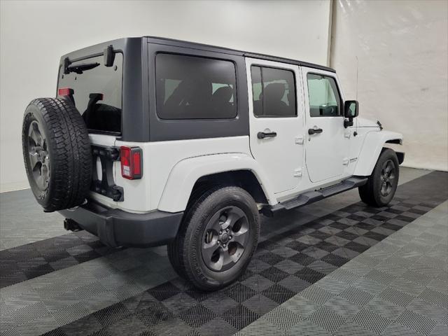used 2017 Jeep Wrangler Unlimited car, priced at $23,295