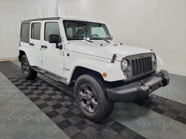 used 2017 Jeep Wrangler Unlimited car, priced at $23,295