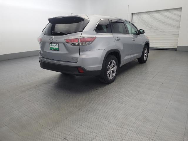 used 2014 Toyota Highlander car, priced at $20,195