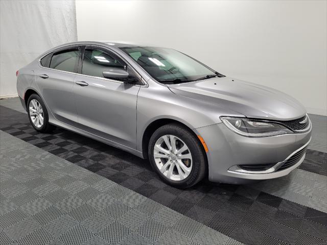 used 2016 Chrysler 200 car, priced at $17,695