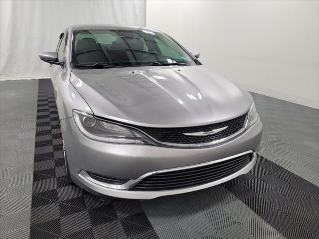 used 2016 Chrysler 200 car, priced at $17,695