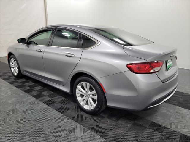 used 2016 Chrysler 200 car, priced at $17,695