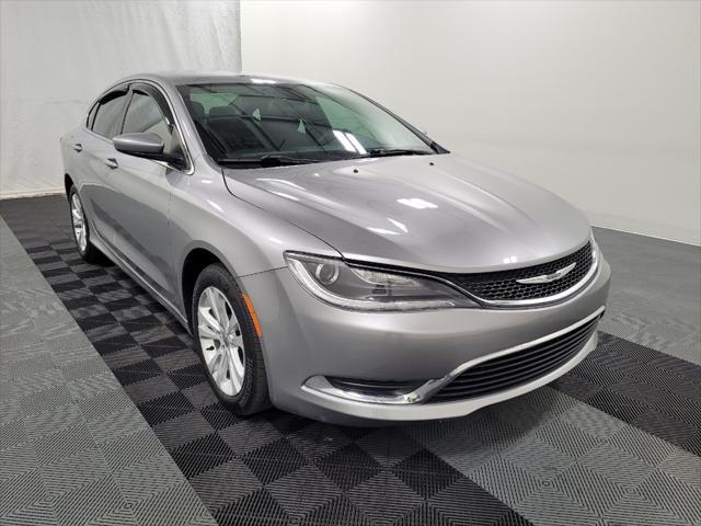 used 2016 Chrysler 200 car, priced at $17,695