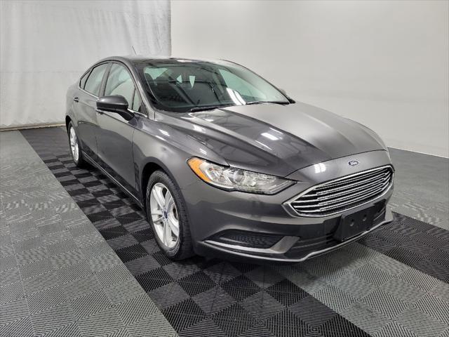 used 2018 Ford Fusion car, priced at $19,295